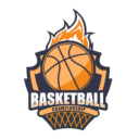 illustration of modern basketball logo it s for fighter concept png